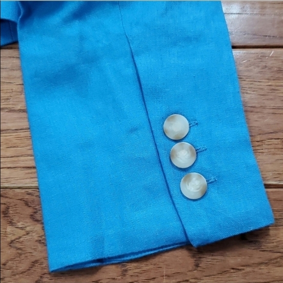 Jason Wu sky blue cropped blazer - Picture 8 of 10